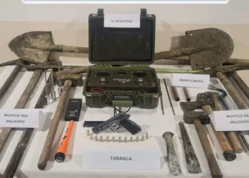 Sinop’ta kaçak kazı yapan şahıslara suçüstü: 3 gözaltı