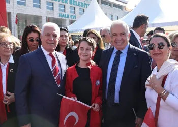 İnegöl’de Cumhuriyetin 101. yılı coşkusu