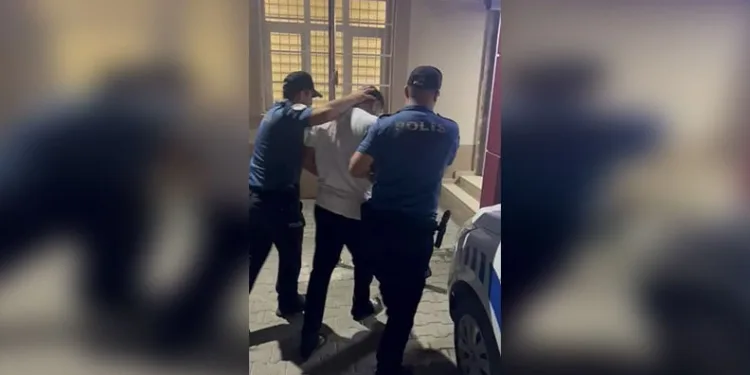 Yankesicilik anı saniye saniye görüntülendi