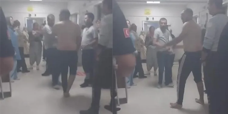 Alkollü şahıs acil servisi birbirine kattı