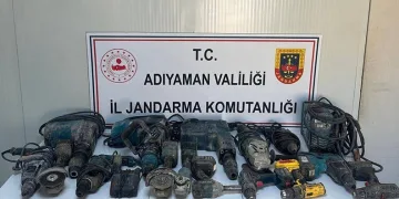 İnşaat malzemelerini çalan şahıs yakalandı
