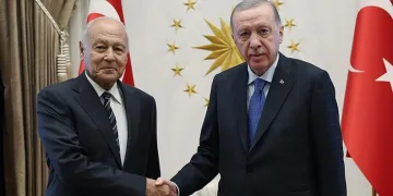 Cumhurbaşkanı Erdoğan, Arap Birliği Genel Sekreteri Ahmed Ebu Gayt’ı kabul etti