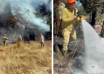 Nazilli Belediyesi’nden Yazırlı’daki yangın söndürme çalışmalarına destek