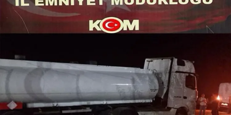 Batman’da 26 ton 424 litre kaçak akaryakıt ele geçirildi