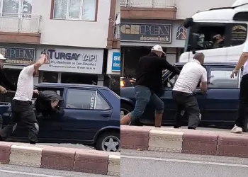 Yankesicilik anı saniye saniye görüntülendi
