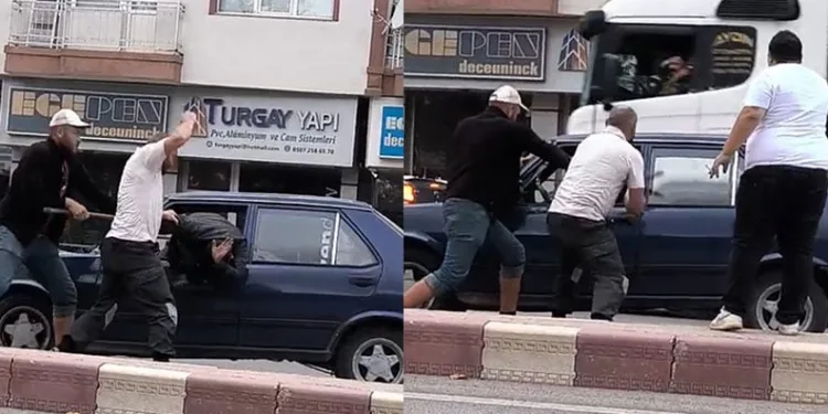 Yankesicilik anı saniye saniye görüntülendi