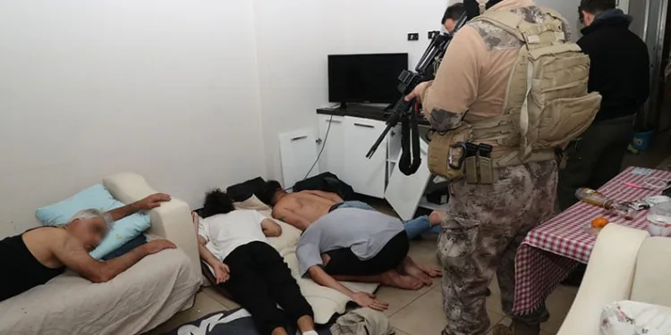 Mersin’de organize suç örgütü operasyonu: 7 şüpheli yakalandı
