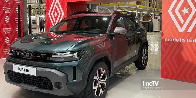 Yeni Duster Bursa’dan Türkiye’ye geliyor