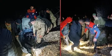 Otomobil uçurumdan düştü: 1 ölü, 2 yaralı