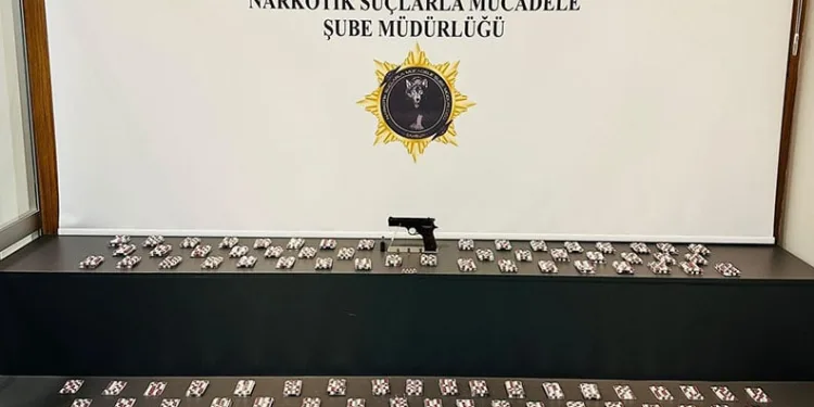 Samsun’da 500 gram metamfetamin ele geçirildi