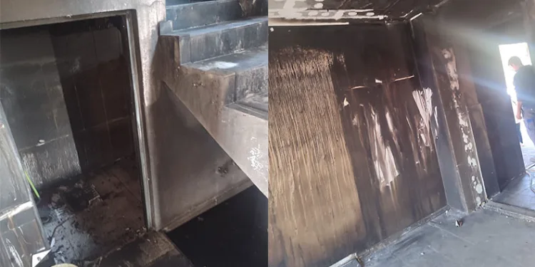 Çıkan yangın evi kullanamaz hale getirdi