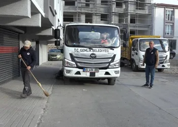 Gemlik’te boş arsalar temizleniyor