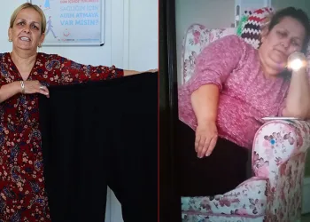 14 ayda 57 kilo verdi