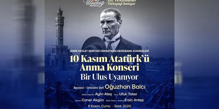 ‘Bir Ulus Uyanıyor’ konseri İzmir’de