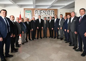 BTSO başkanı Burkay’dan BESOB’a tarihi ziyaret