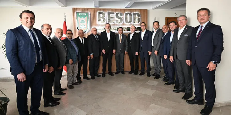 BTSO başkanı Burkay’dan BESOB’a tarihi ziyaret