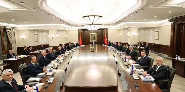 Kabine, Çankaya Köşkü’nde toplandı