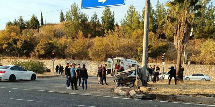 Adıyaman’da otomobiller çarpıştı: 7 yaralı