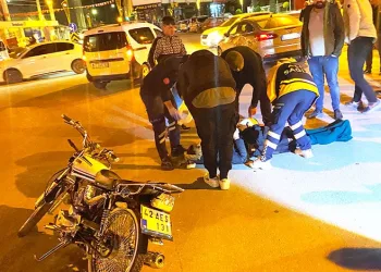 Konya’da otomobil ile motosiklet çarpıştı: 1 yaralı