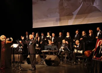 Atatürk Nilüfer’de sevdiği şarkılarla anıldı