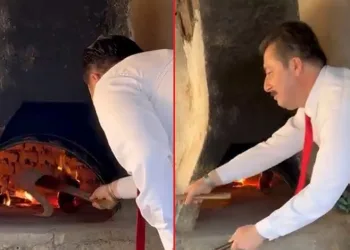 Ercan Özel ocak başında