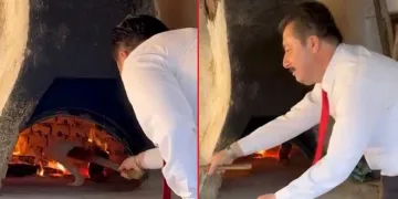 Ercan Özel ocak başında