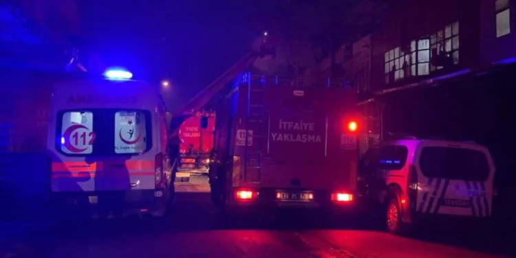 Bursa’da korkutan yangın büyümeden söndürüldü