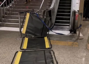 Yenikapı metro istasyonunda yangın