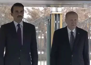 Cumhurbaşkanlığı Külliyesi’nde Katar Emiri’ne resmi karşılama