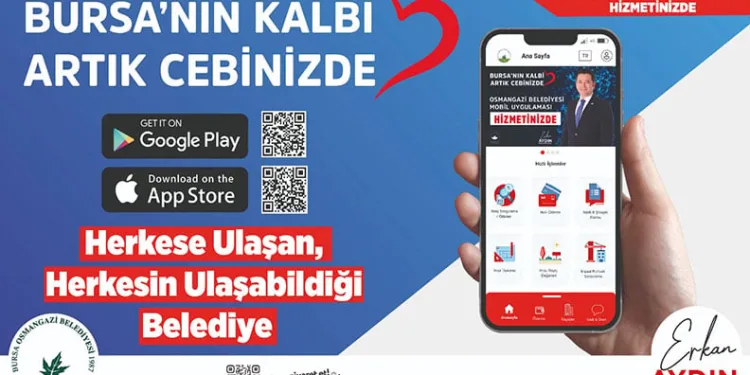 Bursa’nın kalbi artık cebinizde