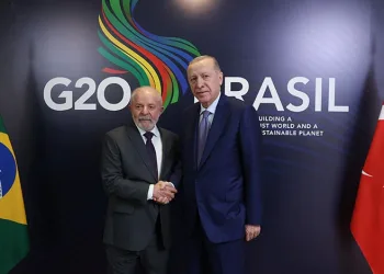 Cumhurbaşkanı Erdoğan Brezilya lideriyle buluştu