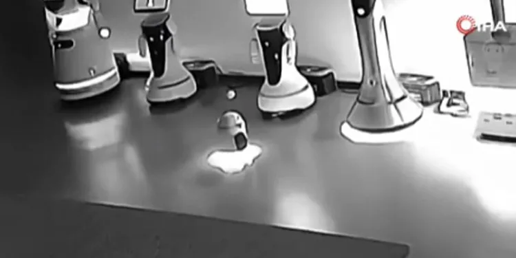 Çin’de robot, 12 robotu kaçırdı