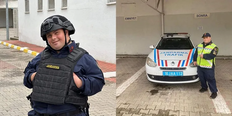 Bursa’da down sendromlu İslam Mevlüt’ün hayali gerçek oldu