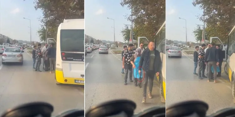 Bursa’da kendisini uyaran şoföre silah çekti