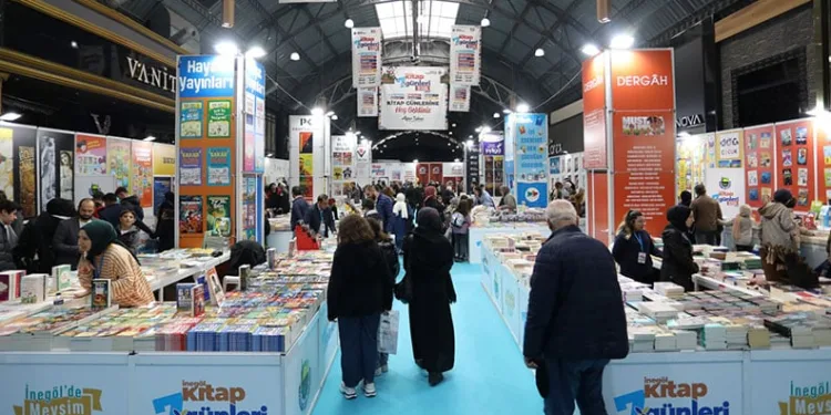 8. İnegöl kitap günleri fuarı başlıyor