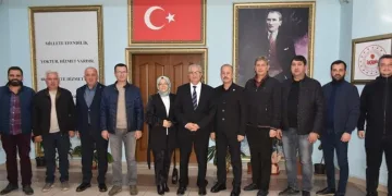 TSO’dan Kaymakam Doğan’a ziyaret