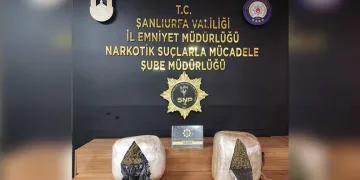 Şanlıurfa’da uyuşturucuya 2 gözaltı