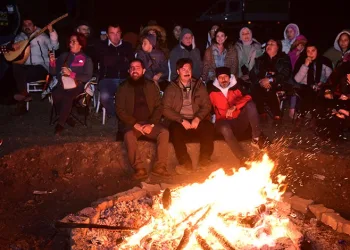 Doğaseverler Yenişehir’de kampta buluştu