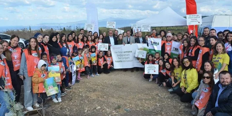 Mudanya’da organ bağışı donörleri anısına fidan dikildi