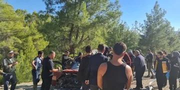 Antalya-Isparta yolu üzerinde feci kaza