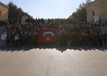 Bursalı 550 genç, Anıtkabir’de