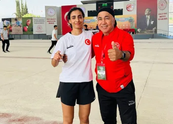 Büyükşehir Belediyesporlu Mine Türker, Avrupa şampiyonu