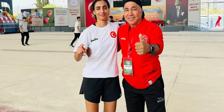 Büyükşehir Belediyesporlu Mine Türker, Avrupa şampiyonu