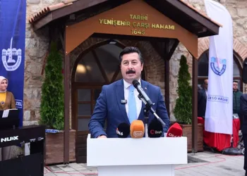 Tarihi Yenişehir Çarşı Hamamı açıldı