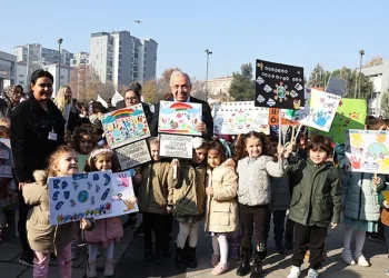 Nilüferli çocuklar ‘Güvenli kent’ için yürüdü