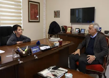 Bursa’da müzeleri bir günlüğüne çocuklar yönetti