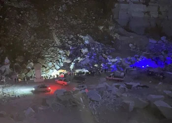 Mermer ocağında göçük: 1 ölü