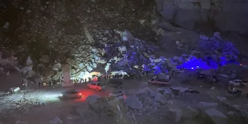 Mermer ocağında göçük: 1 ölü