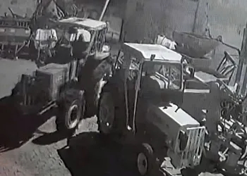 Aydın’da traktör hırsızlığı kamerada