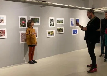 Çocuk sanatçıların eserleri Teneffüs’te sergileniyor